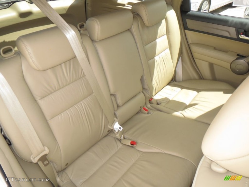 2009 CR-V EX-L - Borrego Beige Metallic / Ivory photo #11