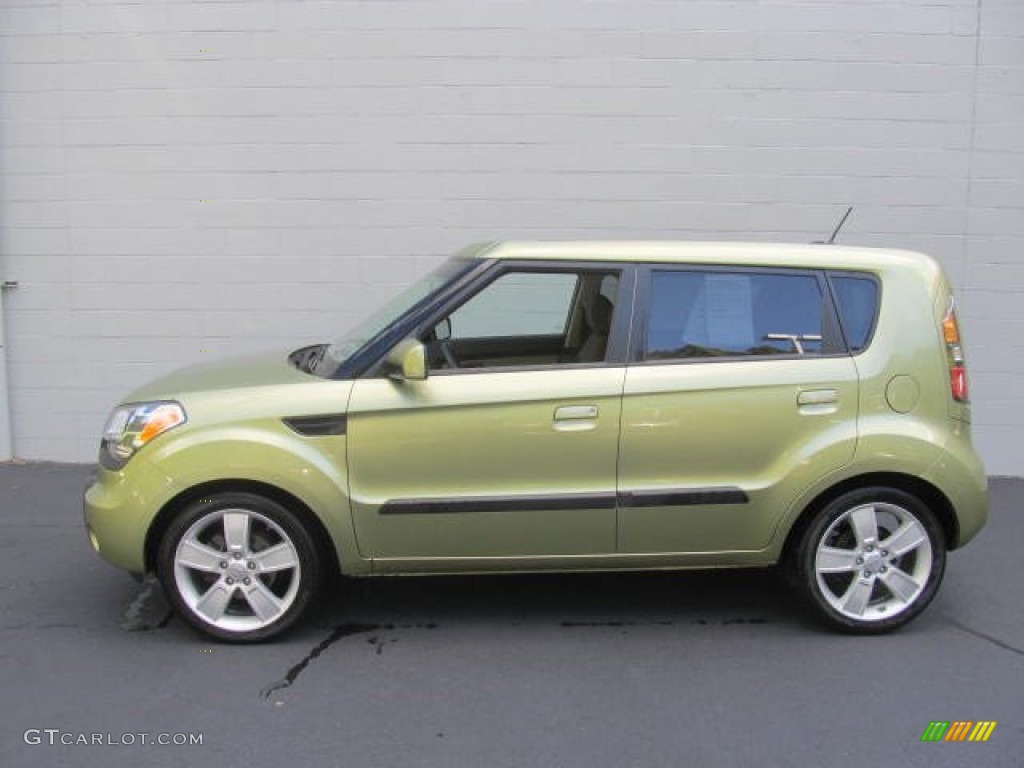 Alien Green 2010 Kia Soul ! Exterior Photo #85357217