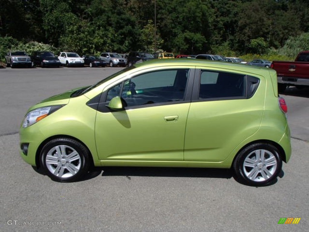 Jalapeno (Green) 2013 Chevrolet Spark LS Exterior Photo #85357375