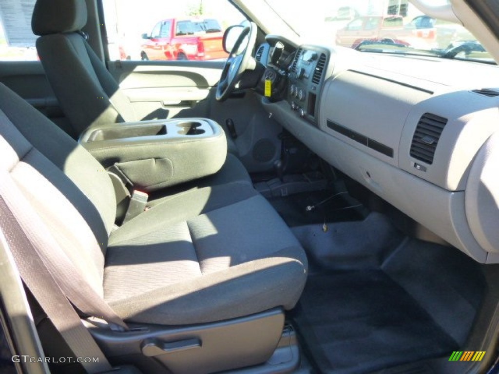 2012 Silverado 2500HD Work Truck Extended Cab 4x4 - Imperial Blue Metallic / Dark Titanium photo #10