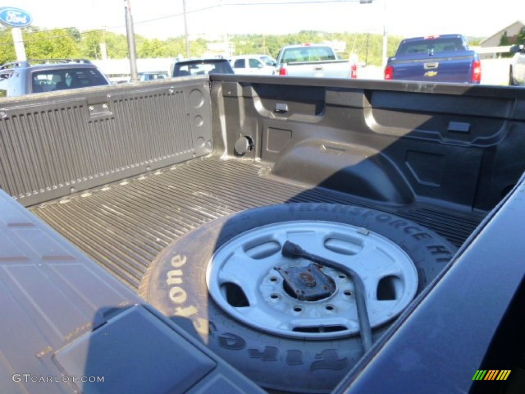 2012 Silverado 2500HD Work Truck Extended Cab 4x4 - Imperial Blue Metallic / Dark Titanium photo #13