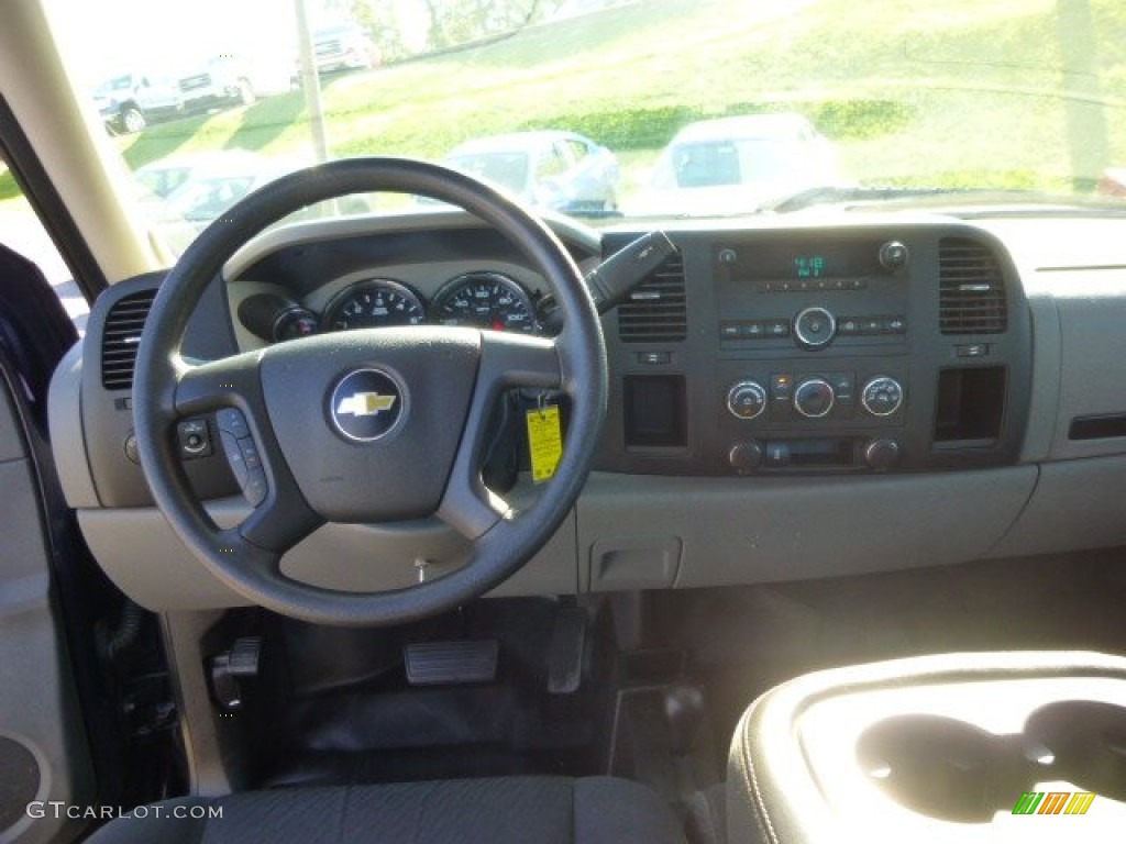 2012 Silverado 2500HD Work Truck Extended Cab 4x4 - Imperial Blue Metallic / Dark Titanium photo #15