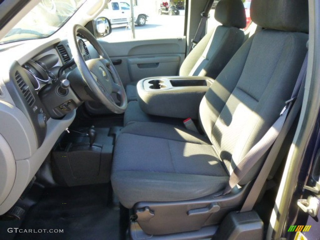 2012 Silverado 2500HD Work Truck Extended Cab 4x4 - Imperial Blue Metallic / Dark Titanium photo #16