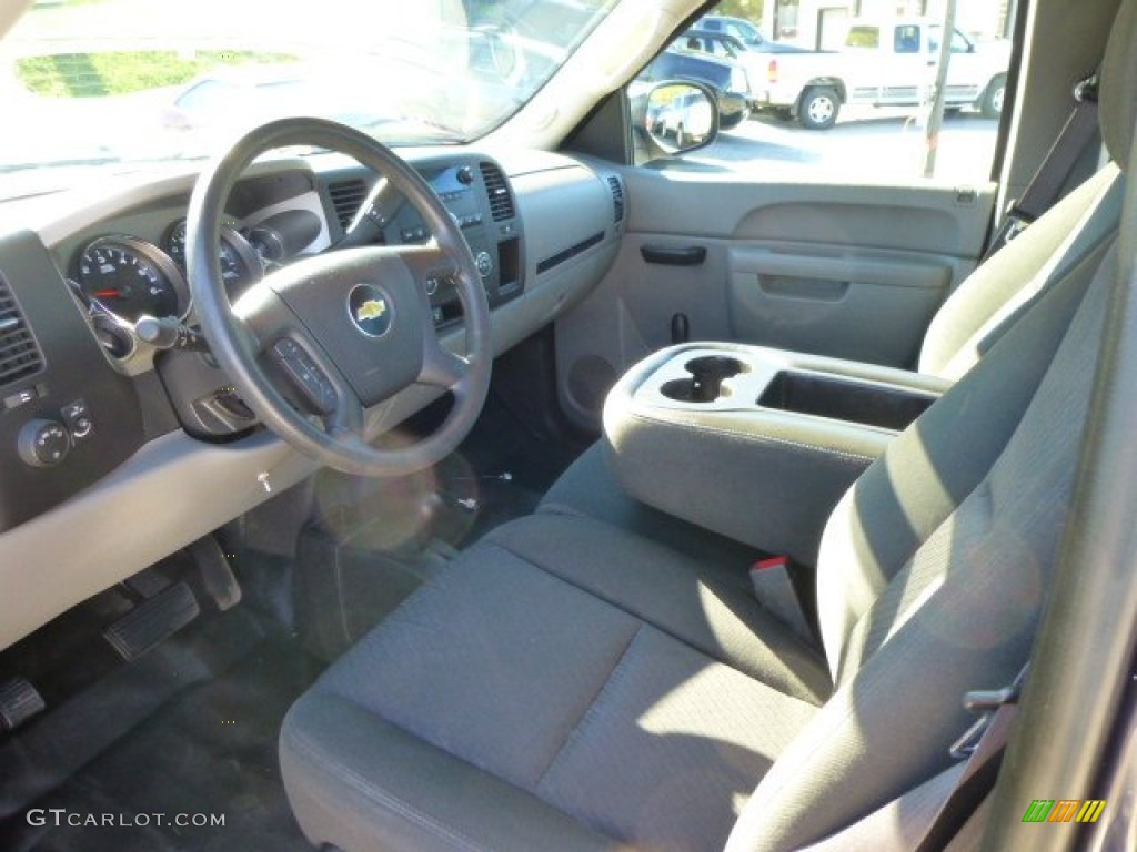 2012 Silverado 2500HD Work Truck Extended Cab 4x4 - Imperial Blue Metallic / Dark Titanium photo #17