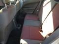 2012 Dodge Caliber Dark Slate Gray/Red Interior Rear Seat Photo