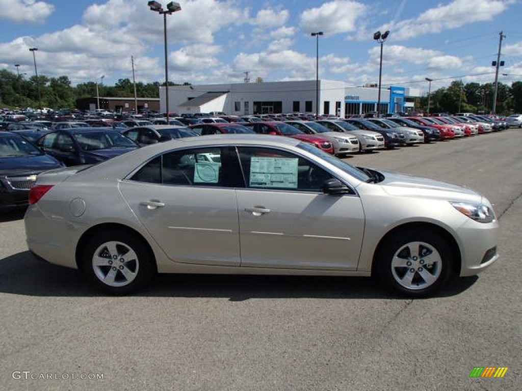 2013 Malibu LS - Champagne Silver Metallic / Jet Black/Titanium photo #1