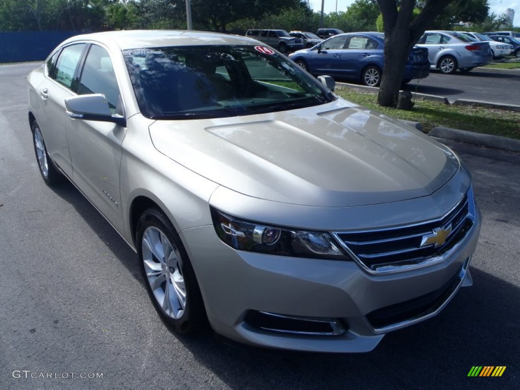 2014 Impala LT - Champagne Silver Metallic / Jet Black/Dark Titanium photo #1