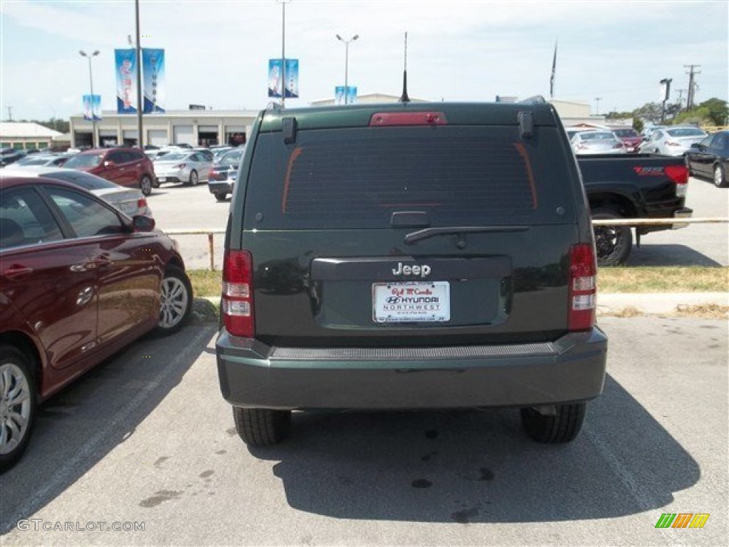 2011 Liberty Sport - Natural Green Metallic / Dark Slate Gray photo #4