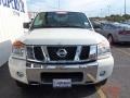 2012 Blizzard White Nissan Titan SV Crew Cab  photo #2