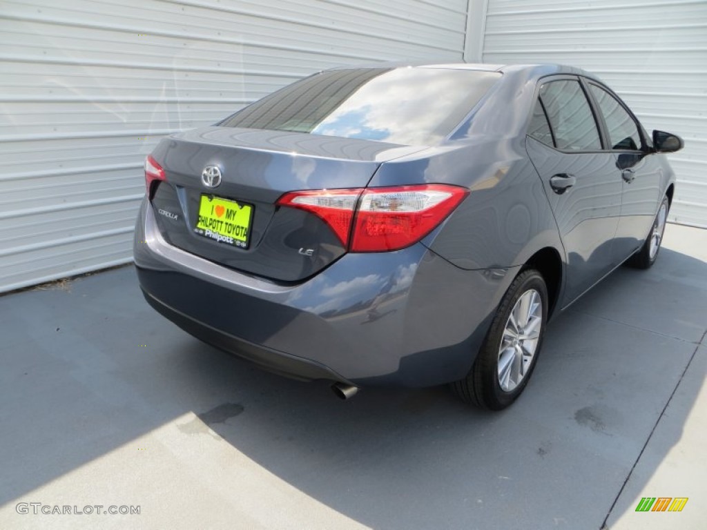 2014 Corolla LE - Slate Metallic / Ash photo #4