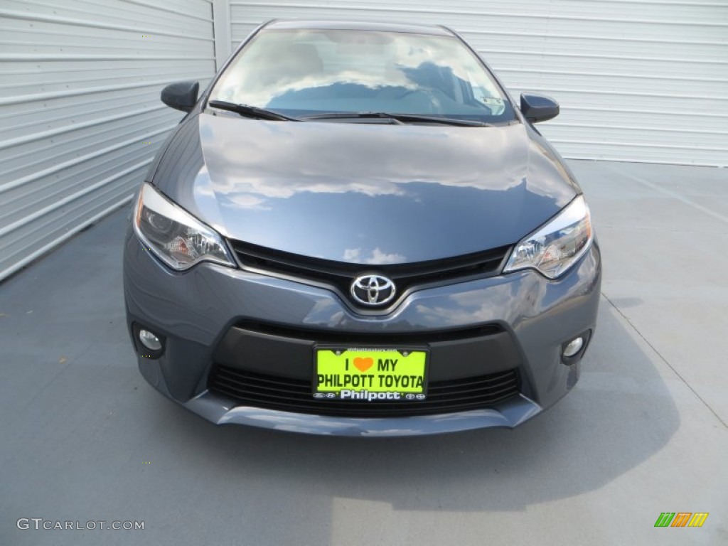 2014 Corolla LE - Slate Metallic / Ash photo #8