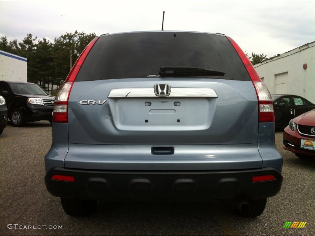 2009 CR-V EX-L 4WD - Glacier Blue Metallic / Gray photo #6