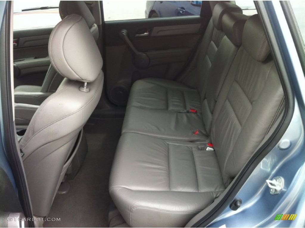 2009 CR-V EX-L 4WD - Glacier Blue Metallic / Gray photo #7