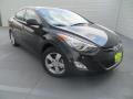 2013 Black Hyundai Elantra GLS  photo #1
