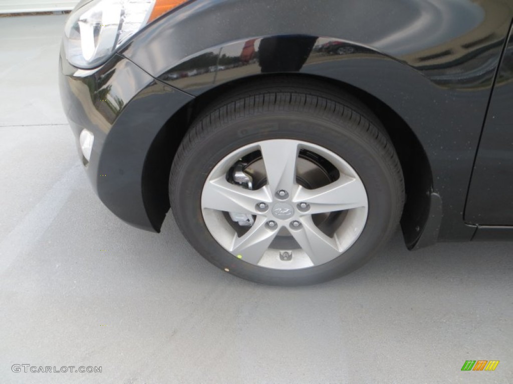 2013 Elantra GLS - Black / Gray photo #12