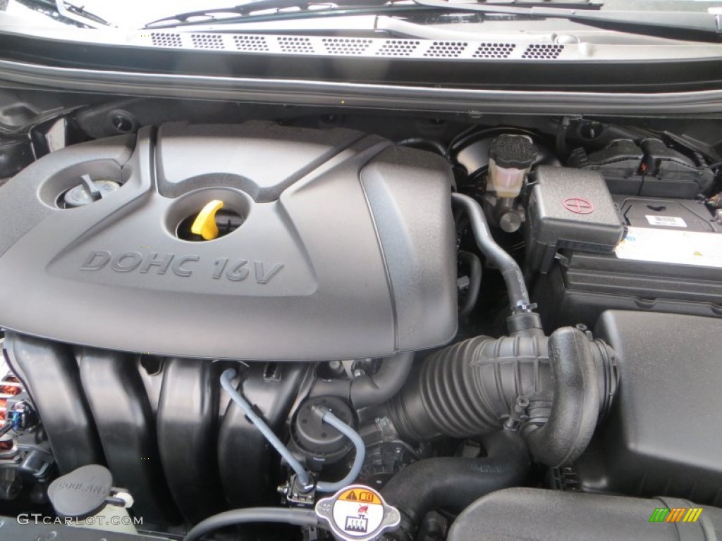2013 Elantra GLS - Black / Gray photo #15