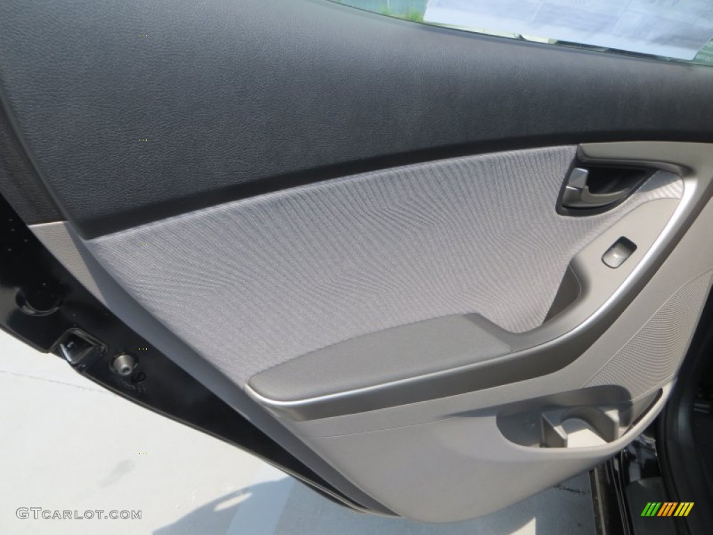 2013 Elantra GLS - Black / Gray photo #17