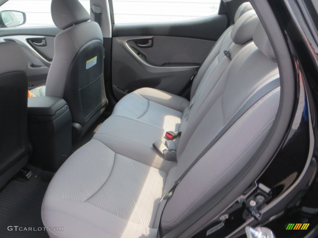 2013 Elantra GLS - Black / Gray photo #18