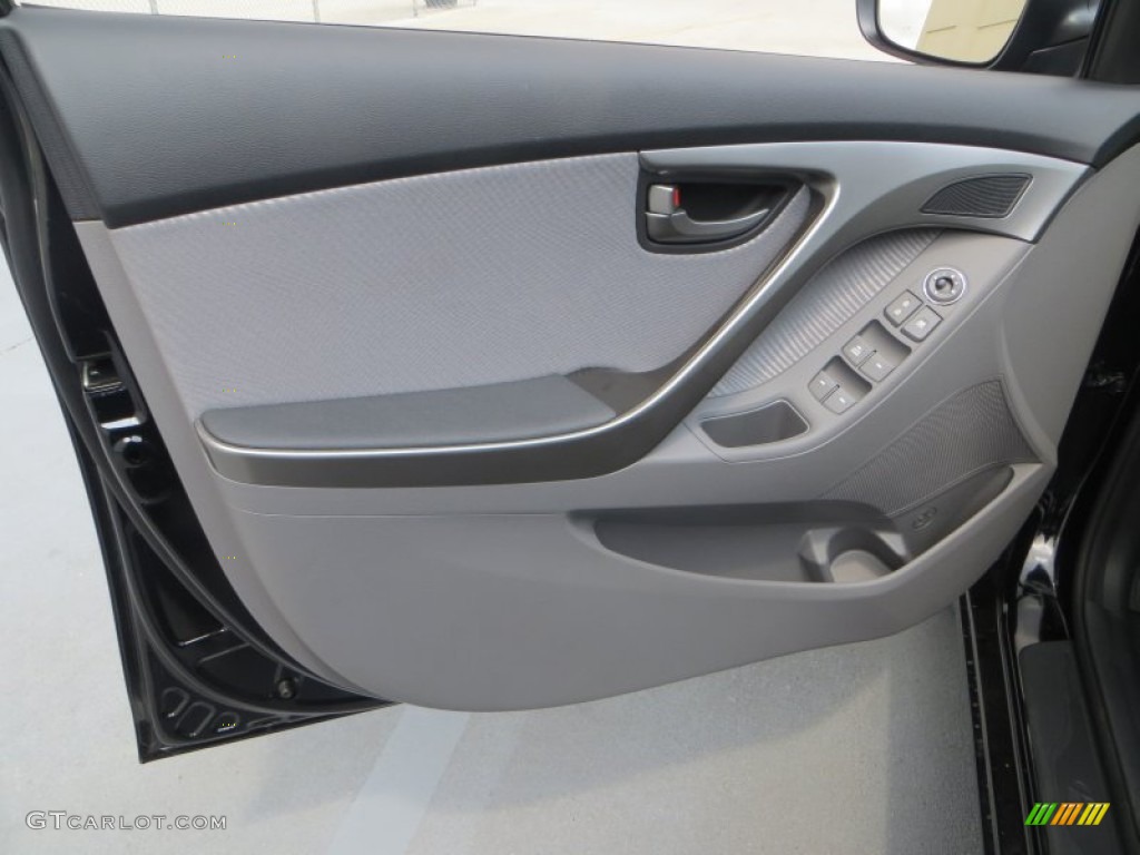 2013 Elantra GLS - Black / Gray photo #19