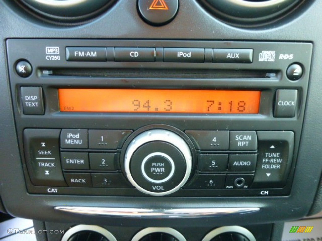 2011 Rogue S AWD - Wicked Black / Black photo #19