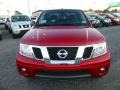 2013 Lava Red Nissan Frontier SV V6 King Cab 4x4  photo #2