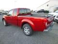 2013 Lava Red Nissan Frontier SV V6 King Cab 4x4  photo #5