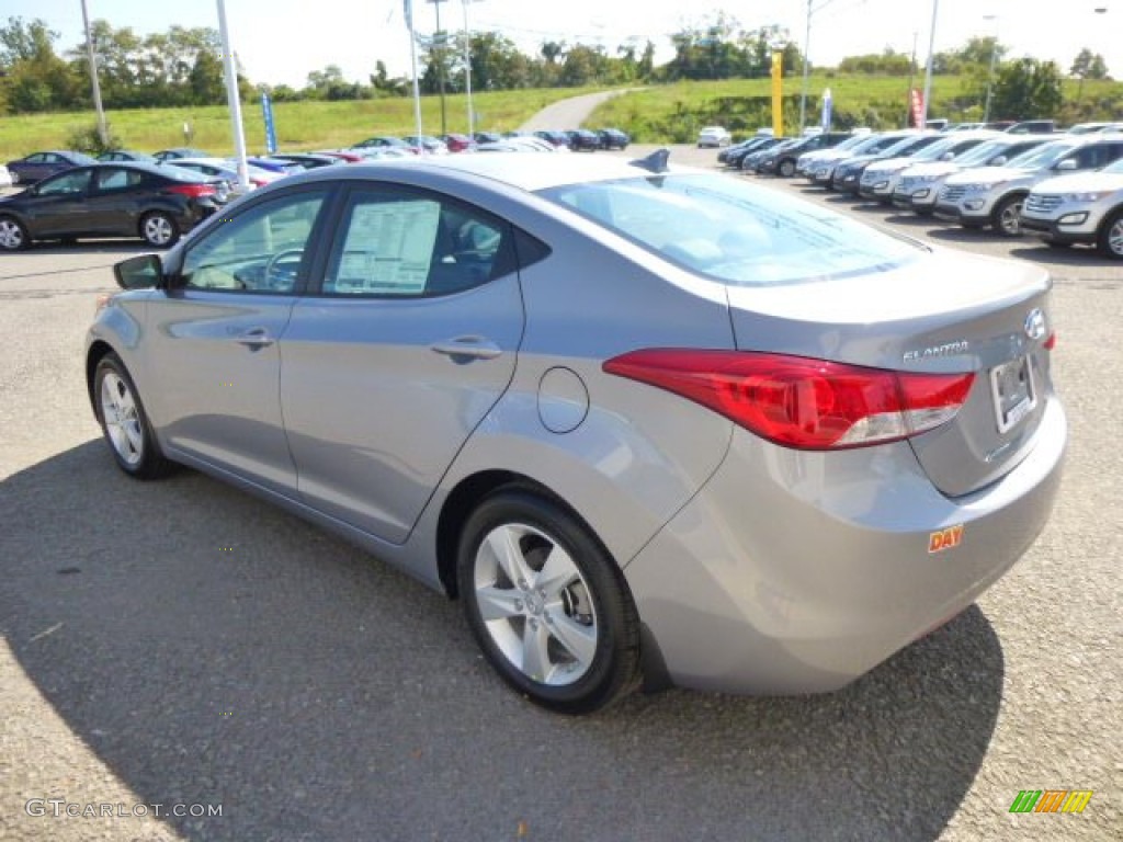 2013 Elantra GLS - Titanium Gray Metallic / Gray photo #5