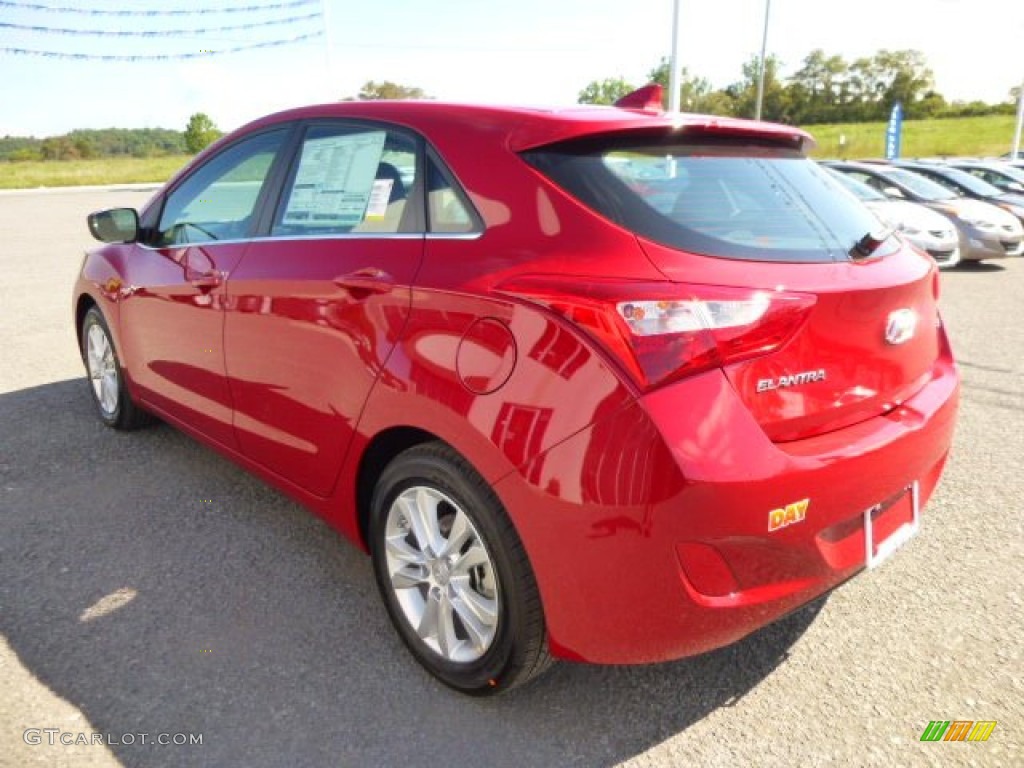 2013 Elantra GT - Red / Beige photo #5