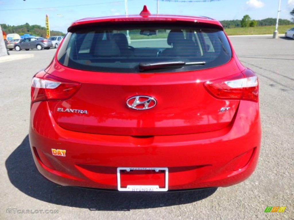 2013 Elantra GT - Red / Beige photo #6