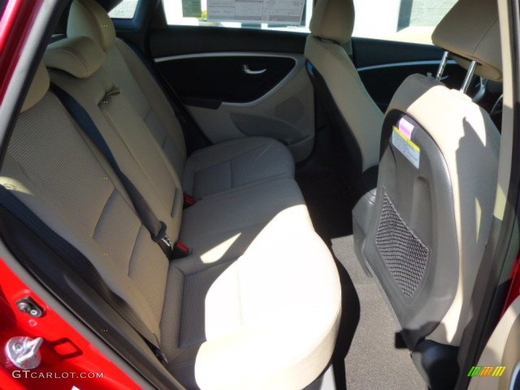 2013 Elantra GT - Red / Beige photo #12