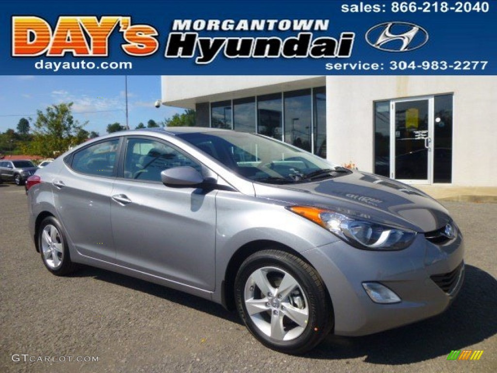 2013 Elantra GLS - Titanium Gray Metallic / Gray photo #1