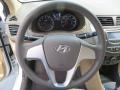 2013 Century White Hyundai Accent GLS 4 Door  photo #25