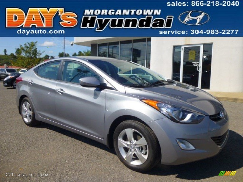 2013 Elantra GLS - Titanium Gray Metallic / Gray photo #1