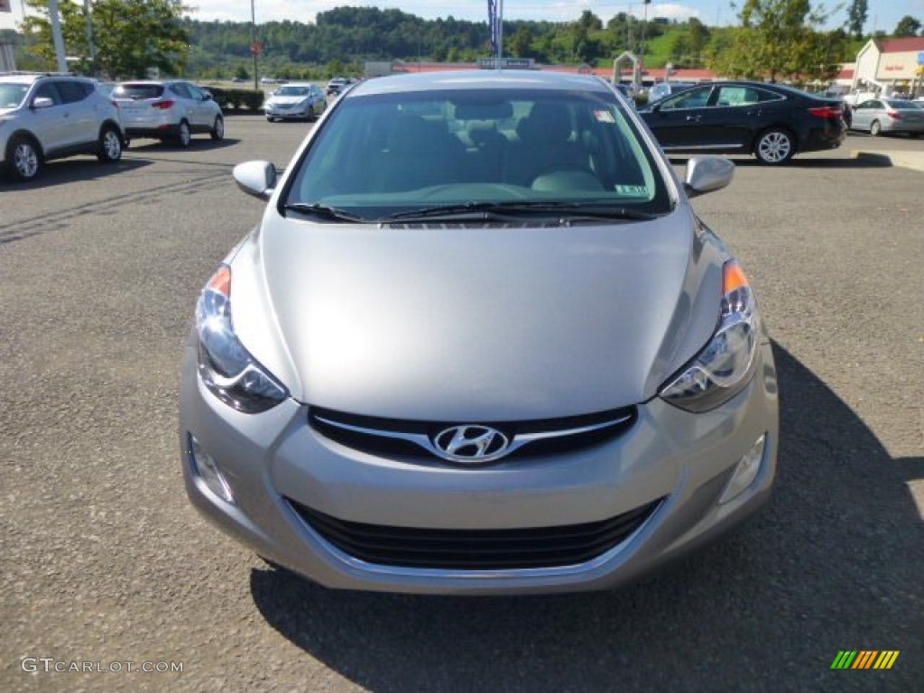 2013 Elantra GLS - Titanium Gray Metallic / Gray photo #2