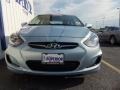 2013 Clearwater Blue Hyundai Accent GLS 4 Door  photo #4