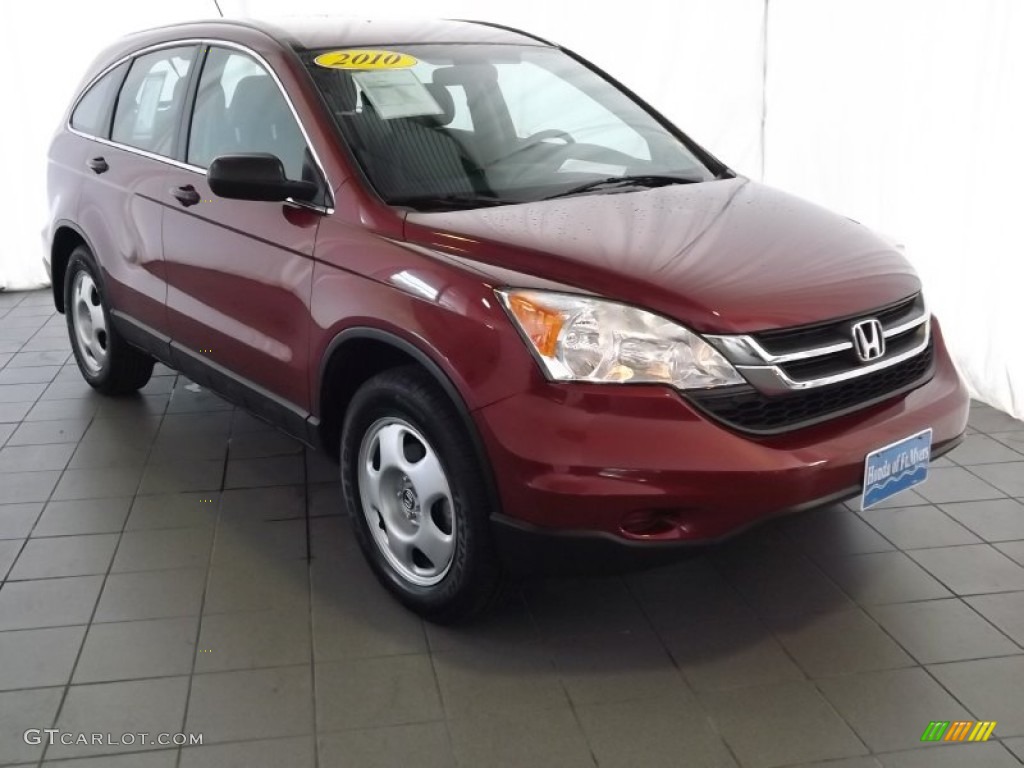 2010 CR-V LX - Tango Red Pearl / Gray photo #1