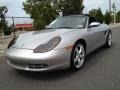 Arctic Silver Metallic 1998 Porsche Boxster 