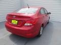 2013 Boston Red Hyundai Accent GLS 4 Door  photo #4