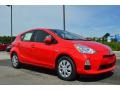 Absolutely Red - Prius c Hybrid Two Photo No. 3