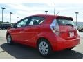 2013 Absolutely Red Toyota Prius c Hybrid Two  photo #16