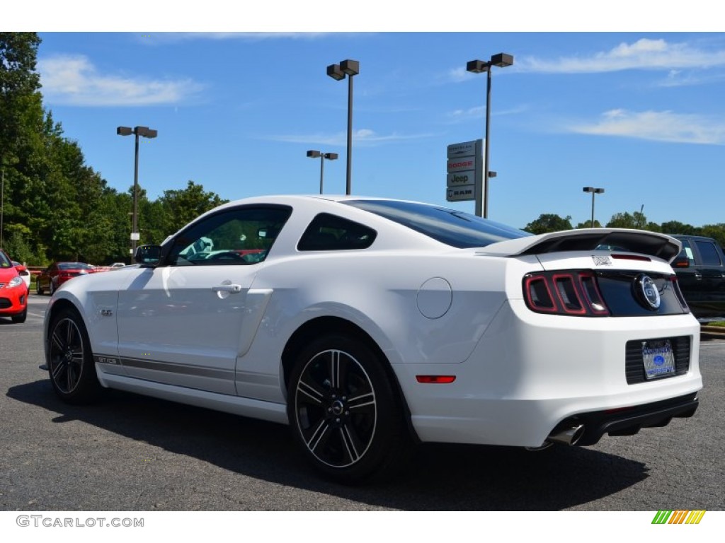 2014 Mustang GT Premium Coupe - Oxford White / Charcoal Black photo #19