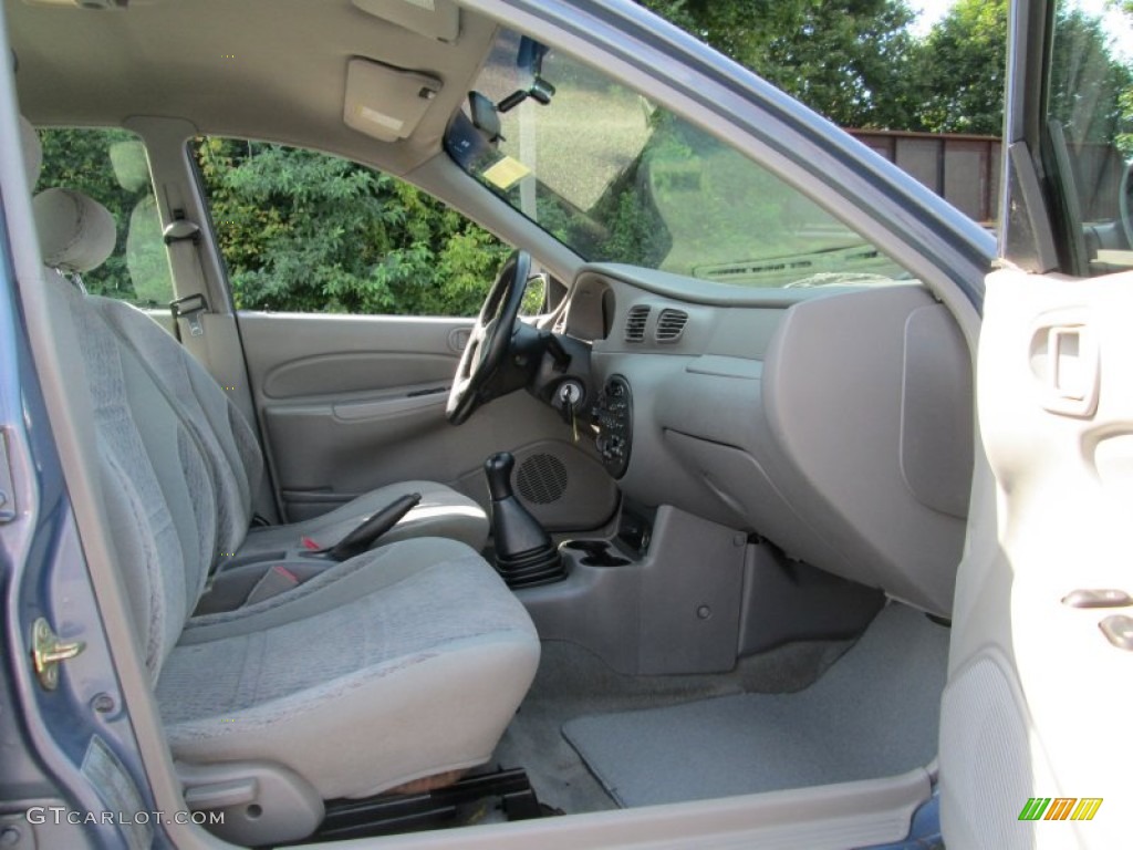 1999 Escort SE Sedan - Graphite Blue Metallic / Medium Graphite photo #19