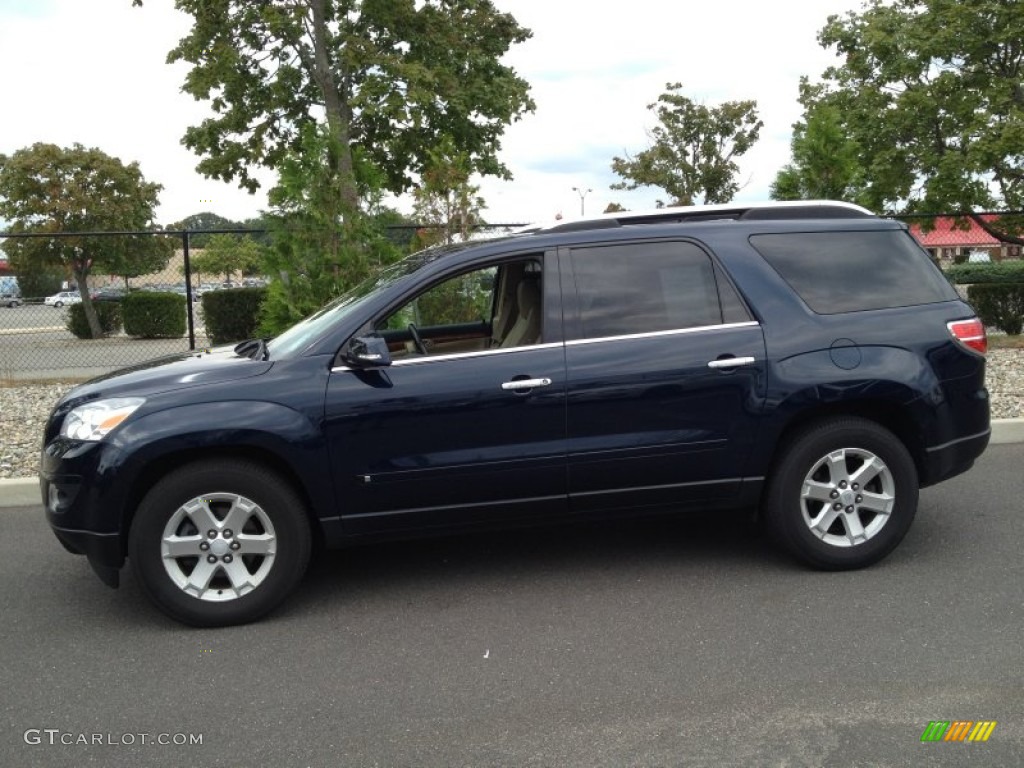 Midnight Blue 2009 Saturn Outlook XR AWD Exterior Photo #85368391