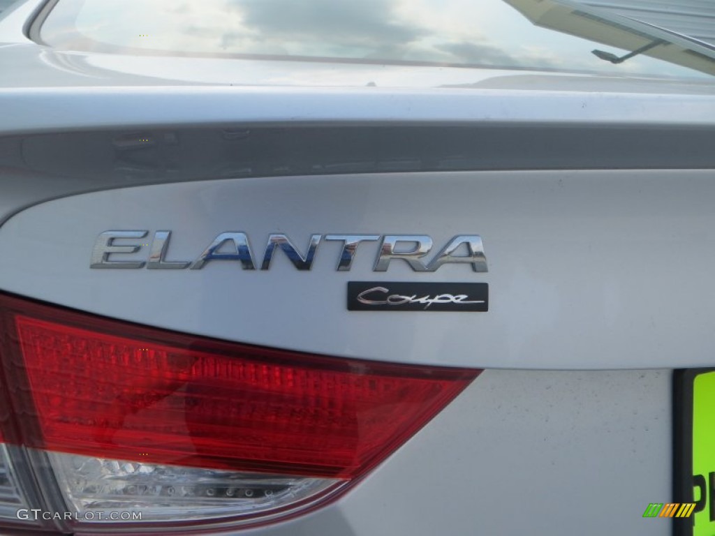 2013 Elantra Coupe SE - Silver / Gray photo #6