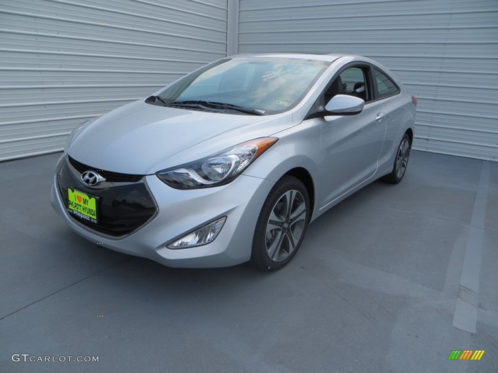2013 Elantra Coupe SE - Silver / Gray photo #8