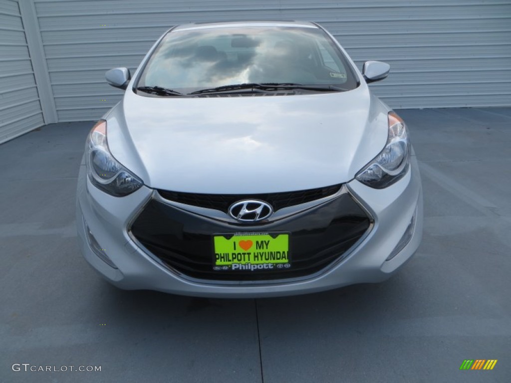 2013 Elantra Coupe SE - Silver / Gray photo #9