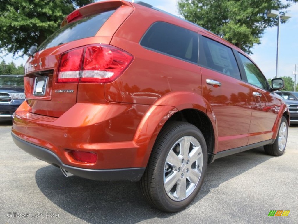 Copper Pearl 2014 Dodge Journey Limited Exterior Photo #85368715