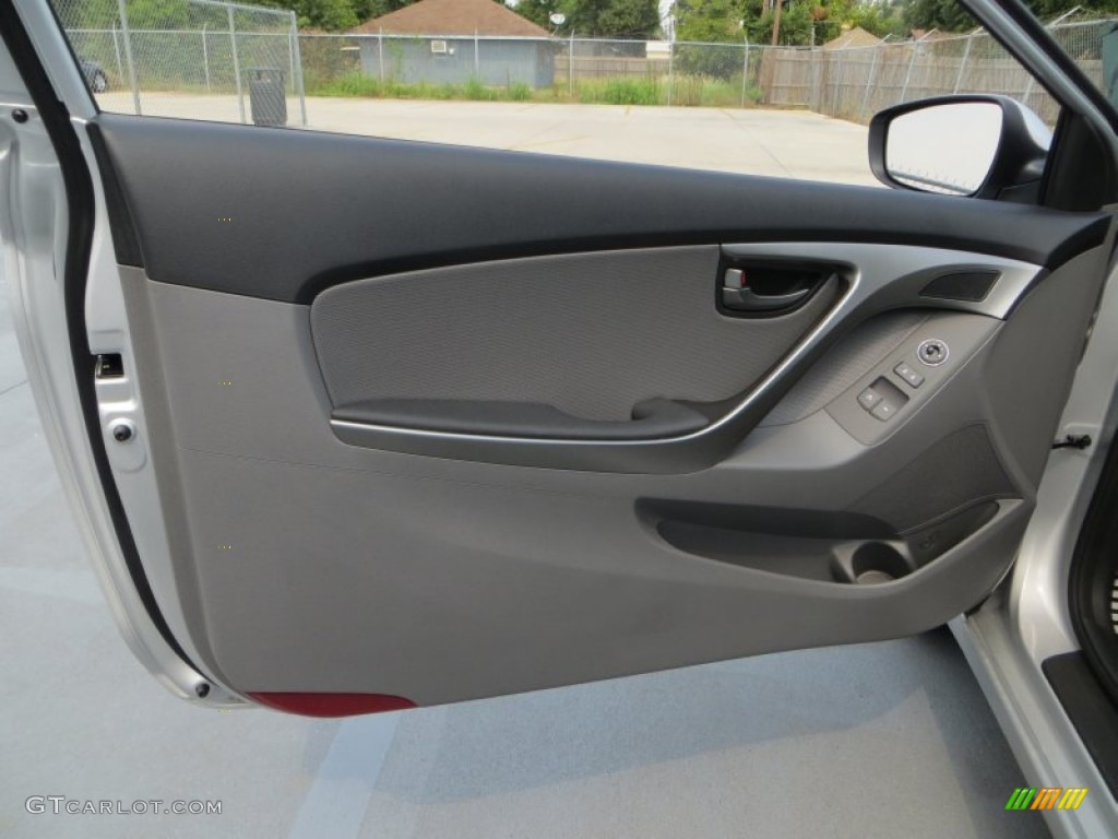 2013 Elantra Coupe SE - Silver / Gray photo #18