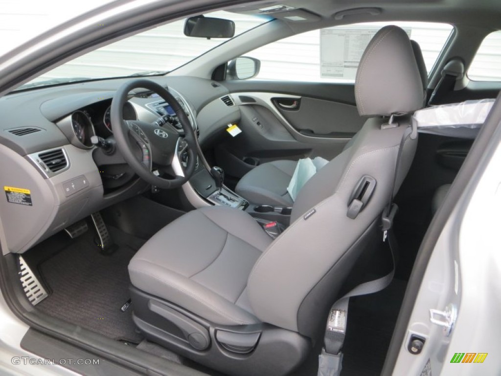 2013 Elantra Coupe SE - Silver / Gray photo #19