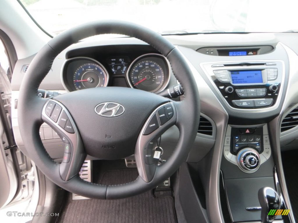 2013 Elantra Coupe SE - Silver / Gray photo #21
